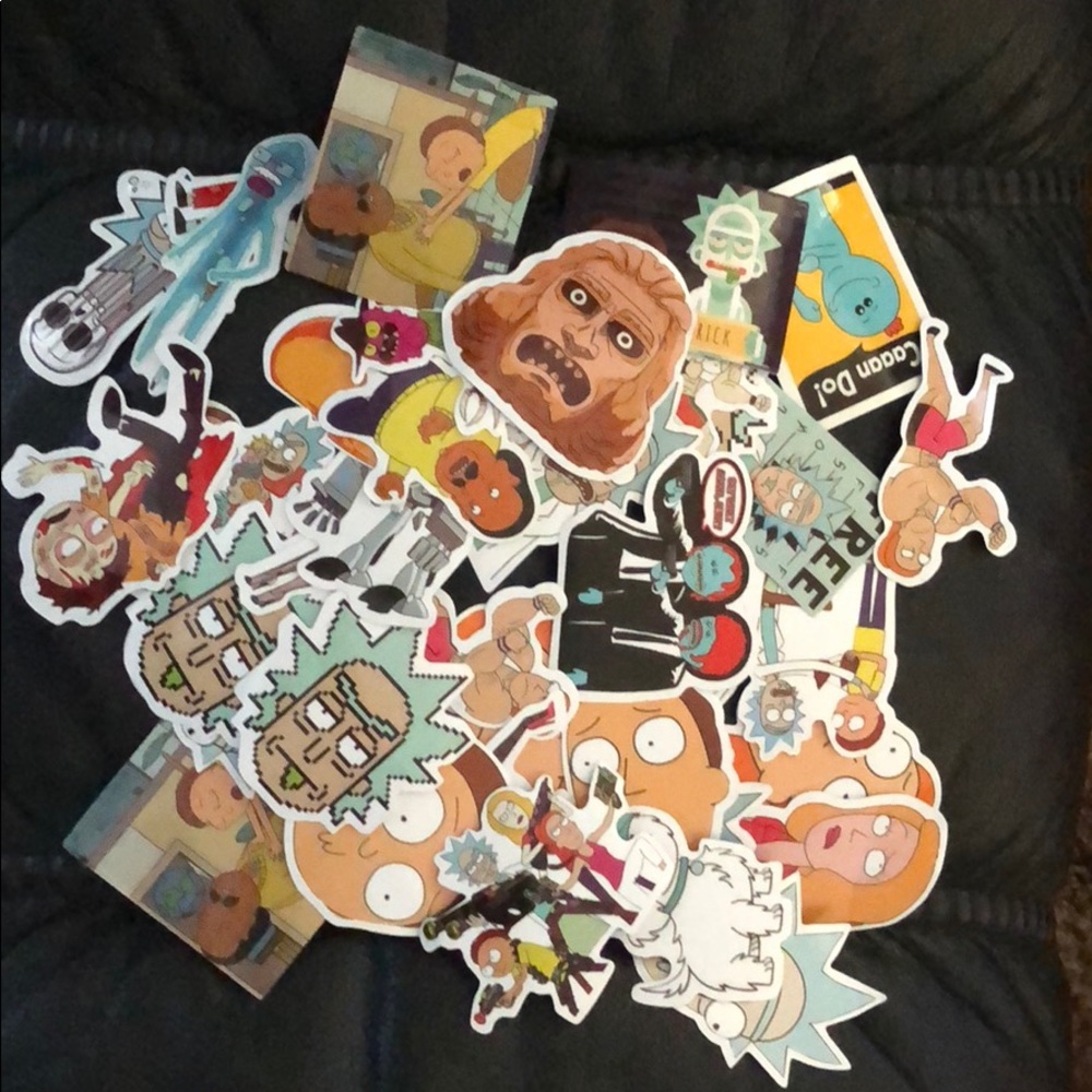 Rick and Morty Stickers